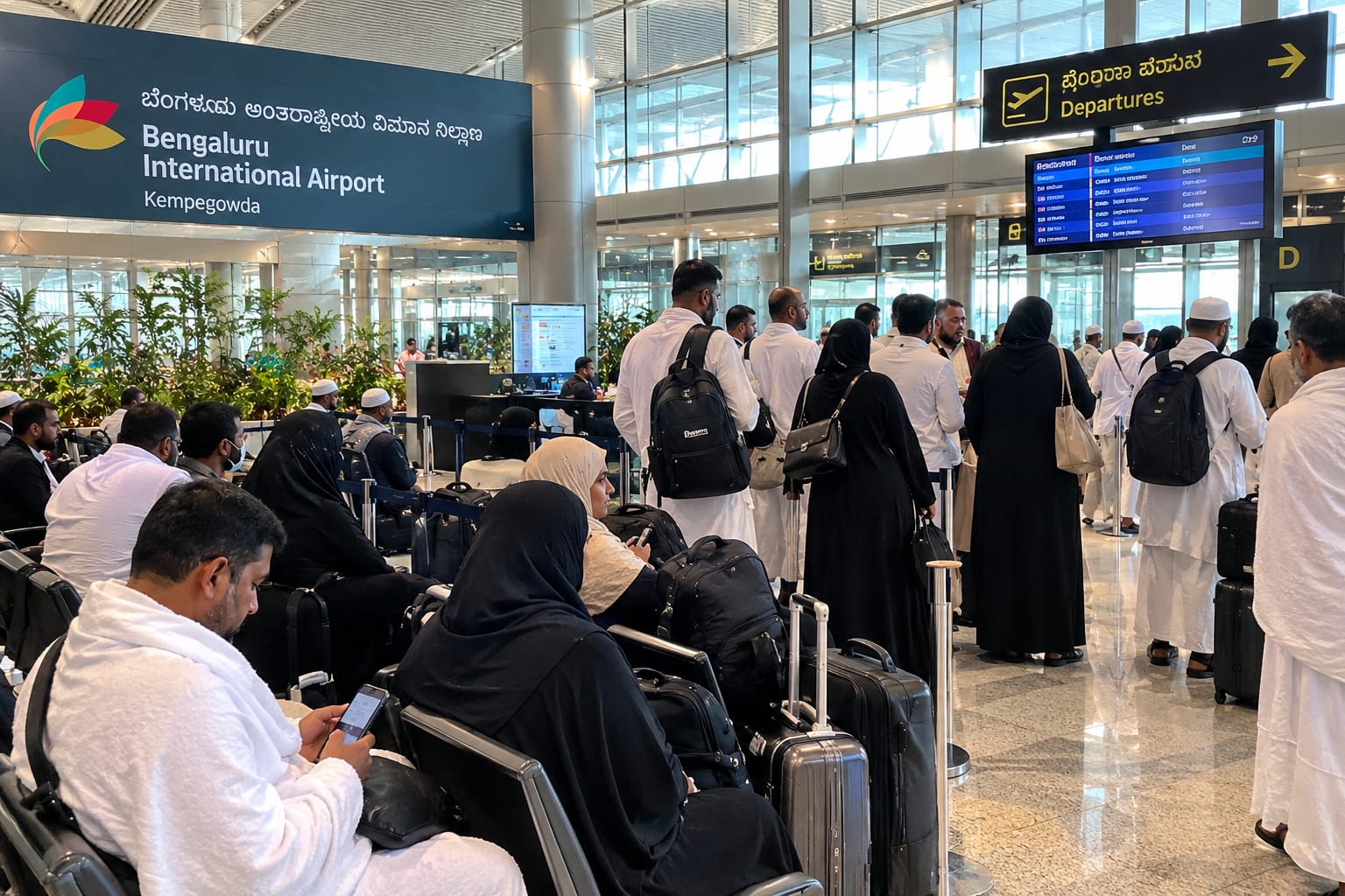 Dignified Family Pilgrim Departure